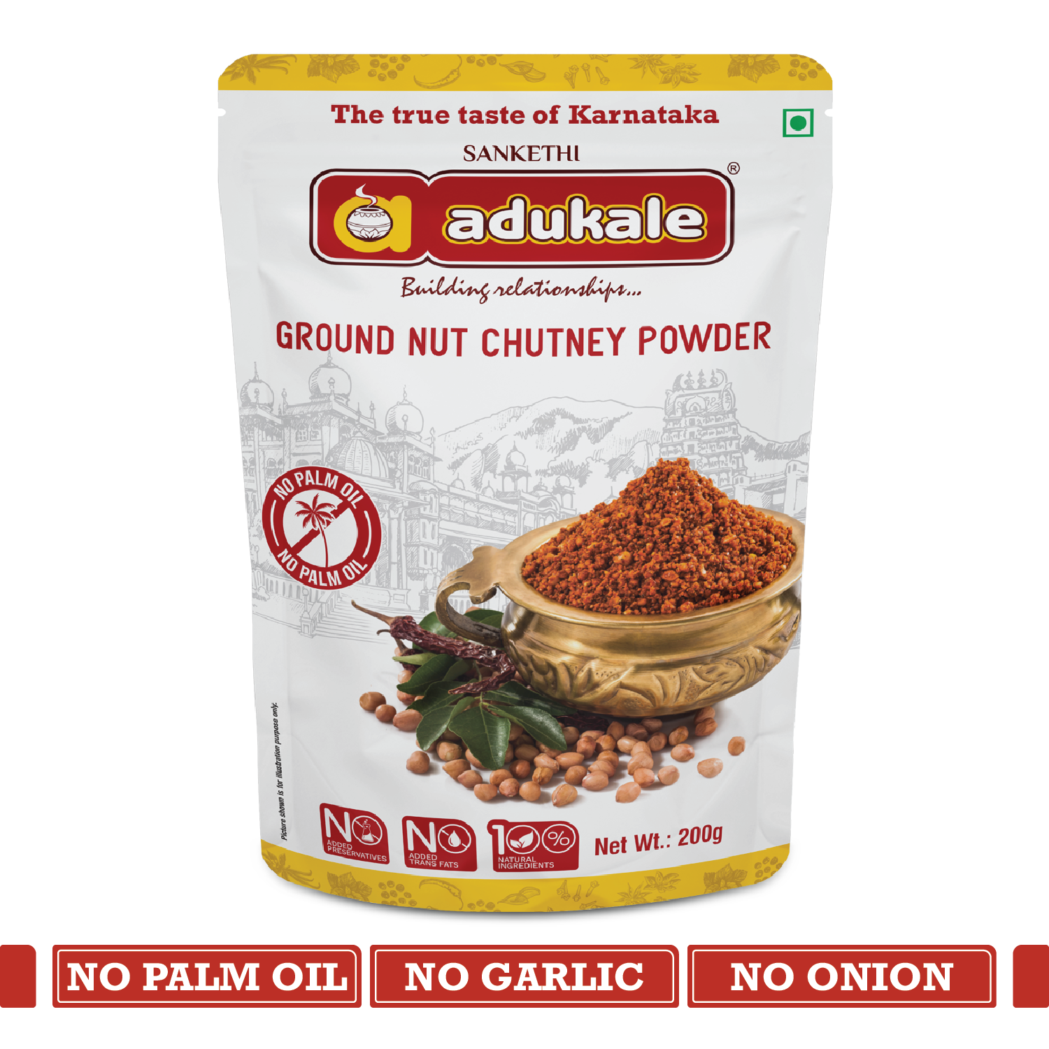 Buy Groundnut Chutney Powder | Our Best Selling Peanut Chutney Powder ...