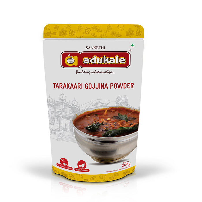 Tarkari Gojjina Pudi  | Premium Spice Mix | Adukale