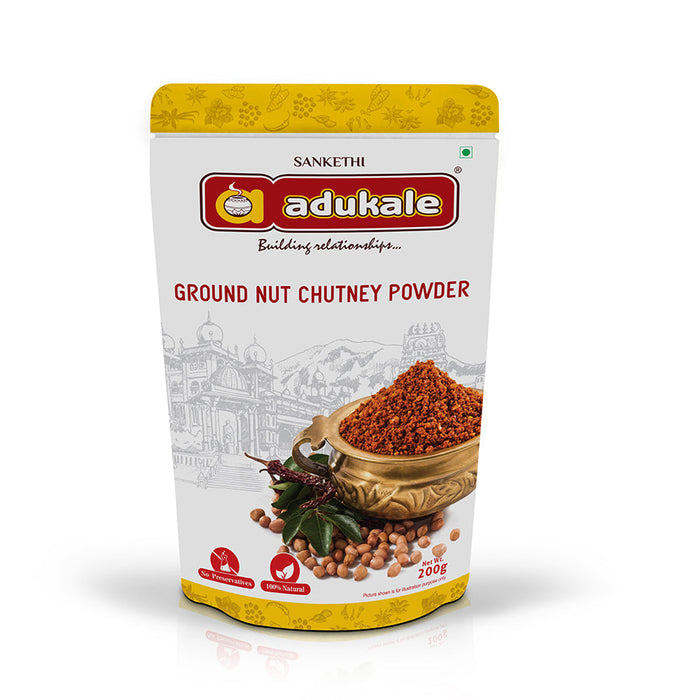 Groundnut Chutney Powder | Our Best Selling Peanut Chutney Powder | Adukale
