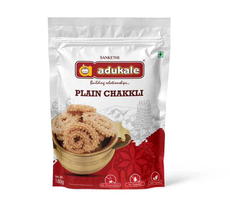 Plain Chakkli | Everyone's Favorite Snack | Adukale